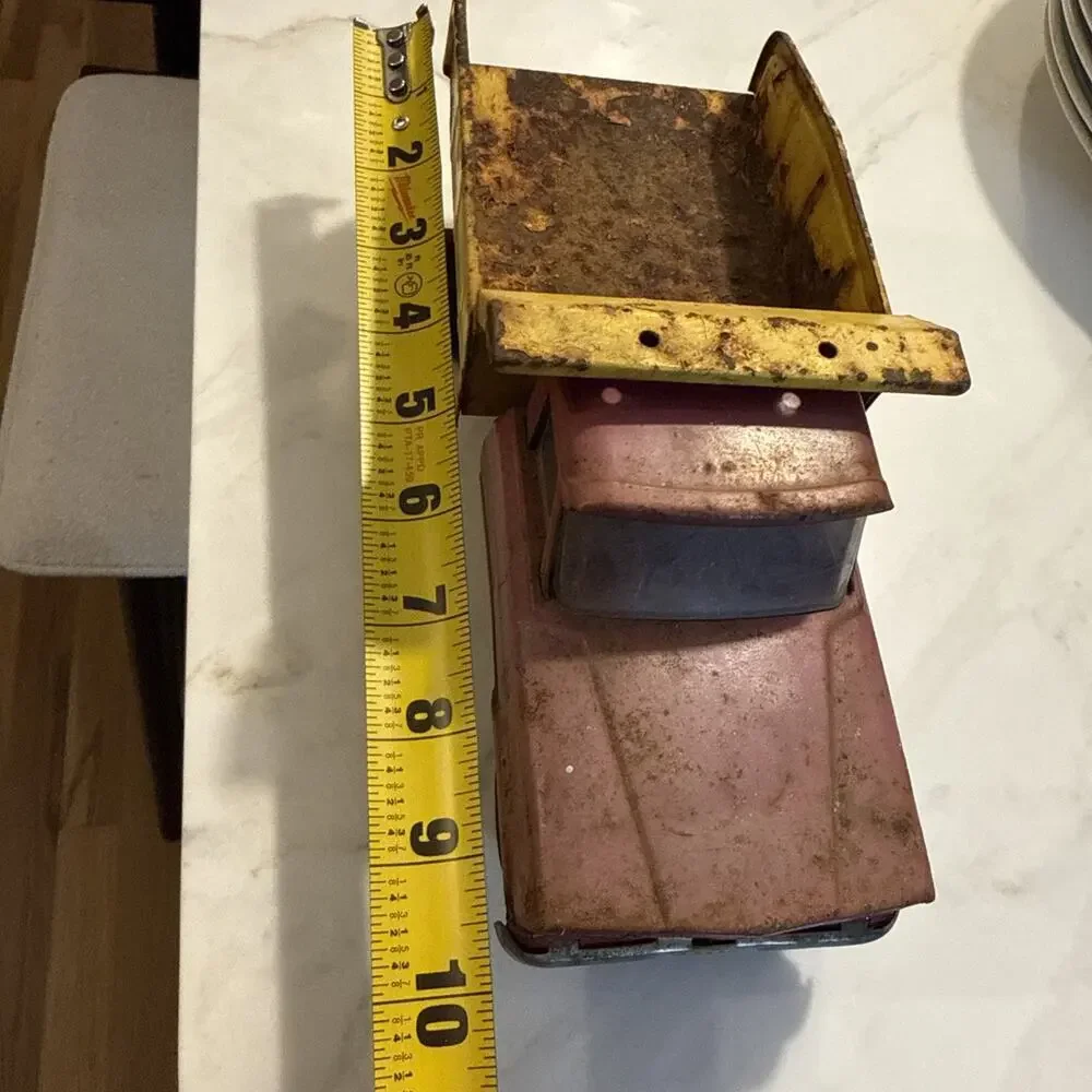 Vintage Pressed Steel Dump Truck